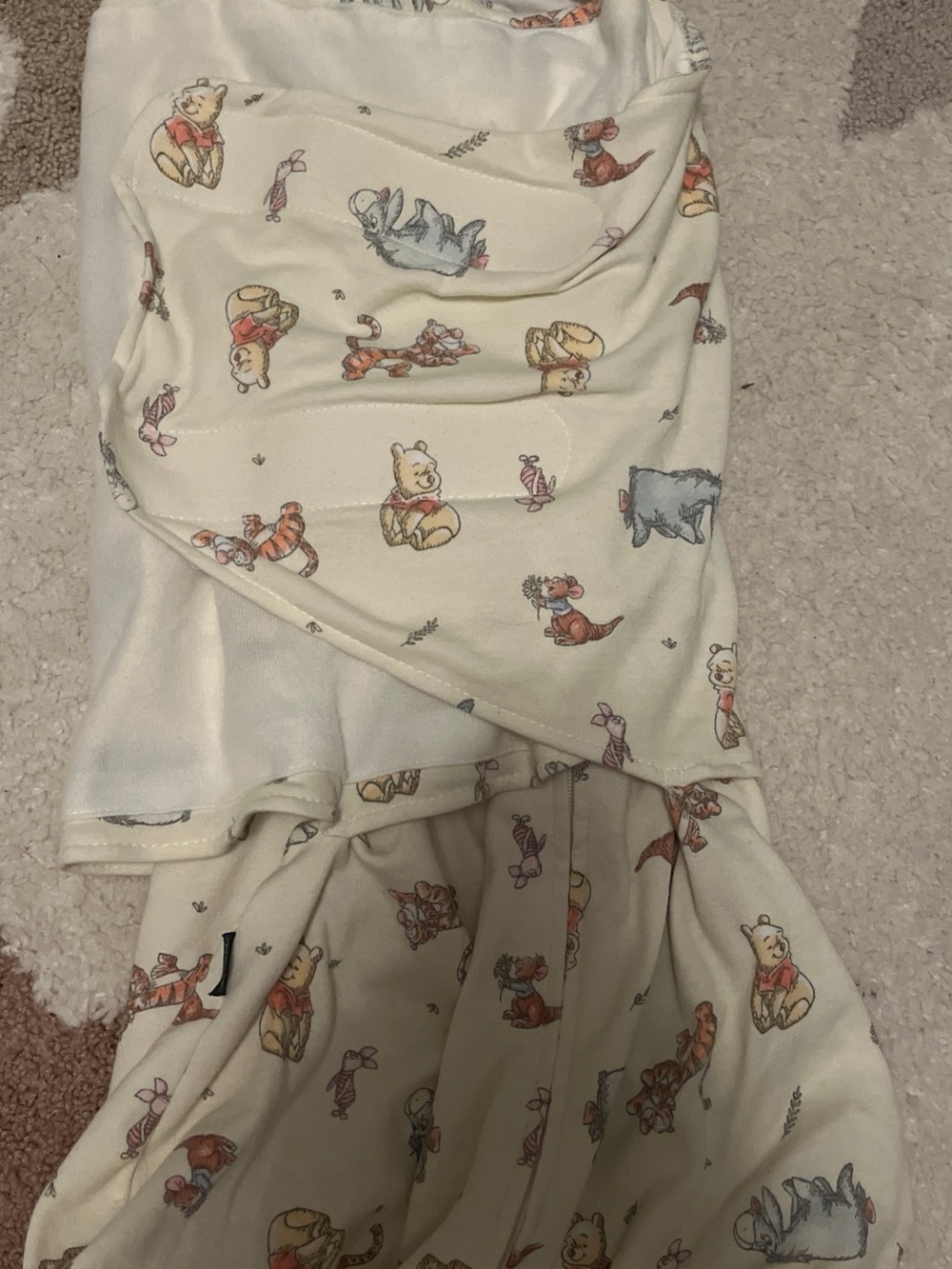 Winnie the Pooh Newborn Swaddle